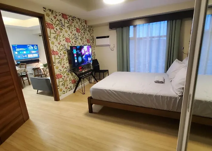 1bedroom 50th Floor With Balcony And Bathtub At Horizons 101 Tower 1 * 세부